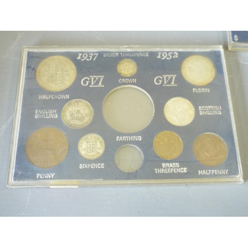 141 - 6 Great Britain coin sets, Decimal issue , Coinage of Great Britain etc. (6)
