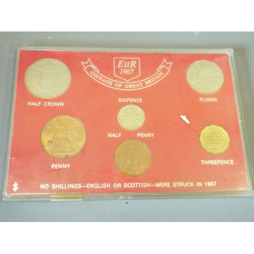 141 - 6 Great Britain coin sets, Decimal issue , Coinage of Great Britain etc. (6)