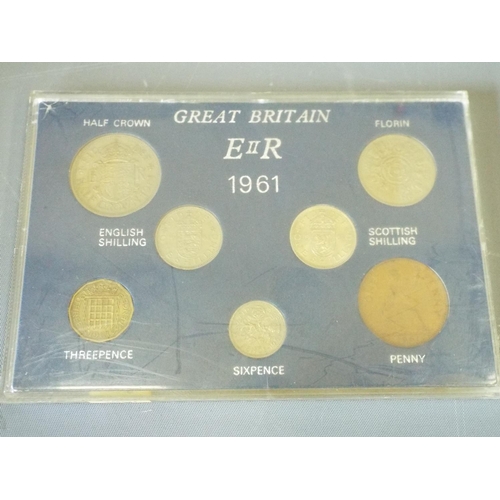 141 - 6 Great Britain coin sets, Decimal issue , Coinage of Great Britain etc. (6)