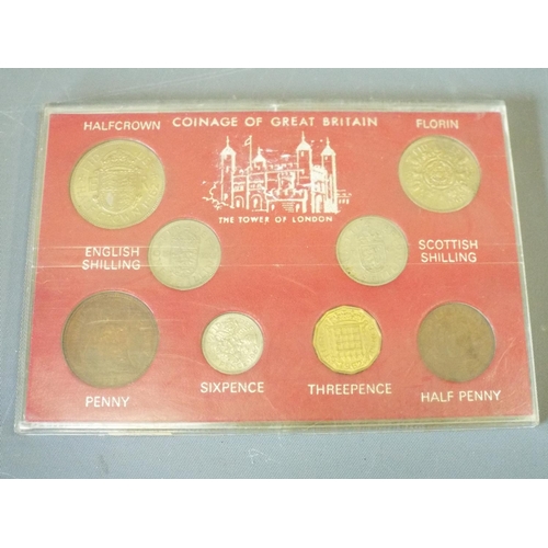 143 - 4 Sets of Britains first decimal coins and 1 set of Coinage of Great Britain. (6)