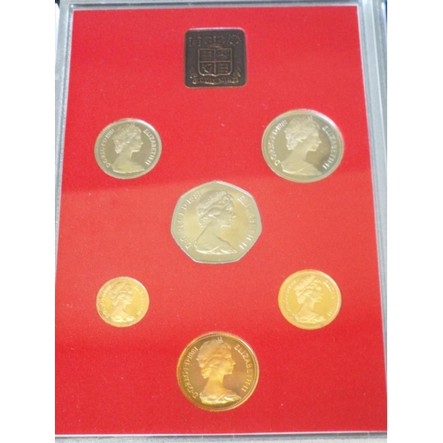 147 - 3 Royal Mint proof sets The coinage of Great Britain and Northern Ireleand 1980, 1981 & 1982 (4)