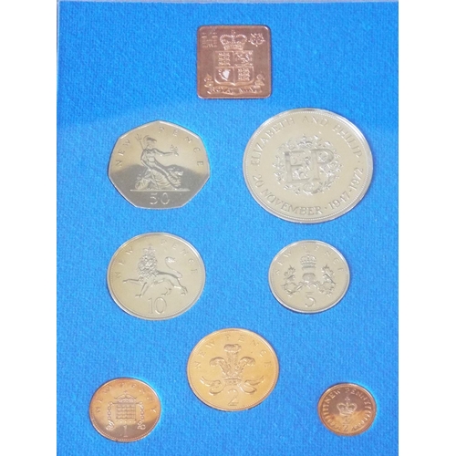 153 - 2 Royal mint proof sets decimal coinage collection of Great Britain and Northern Ireland 1972 & 1973... 