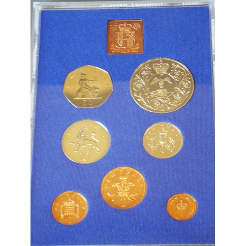 162 - 2 Royal mint proof sets decimal coinage collection of Great Britain and Northern Ireland 1977 & 1979... 