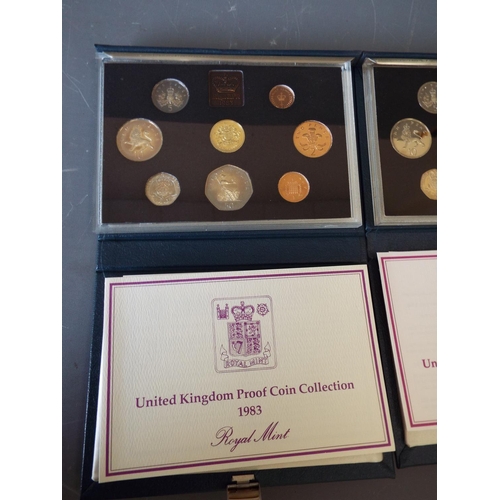 165 - 2 Royal mint proof sets United Kingdom coin collection 1983 & 1984 (1)