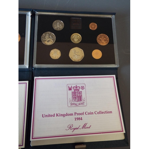 165 - 2 Royal mint proof sets United Kingdom coin collection 1983 & 1984 (1)