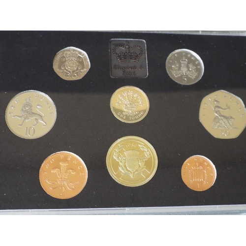 170 - 2 Royal mint proof sets United Kingdom coin collection 1986 & 1987 (1)