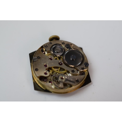 342 - Vintage Veko, Gents watch with rolled gold body and strap, Small subsidiary dial. Running order. See... 