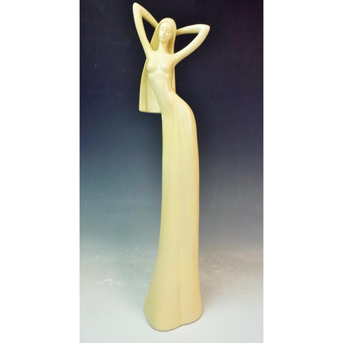 39 - Large modern figurine standing 20