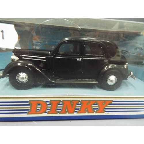 420 - Four Vintaged Dinky models in boxed and unused condition. See photos