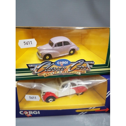 429 - Four Corgi die cast models . See photos