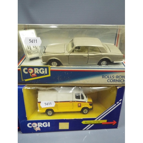 429 - Four Corgi die cast models . See photos