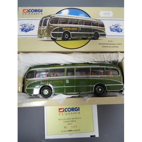 440 - Two Cori Classics Die Cast model coaches. Both Boxed and in Unused condition. See photos.