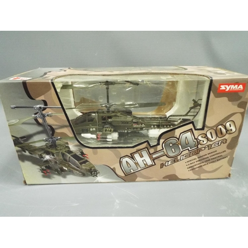 449 - Symer indoor RC Helicopter. Believed to be complete. Boxed. See photos.