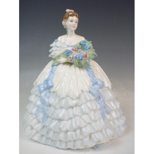 67 - Coalport figurine the four flowers collection 