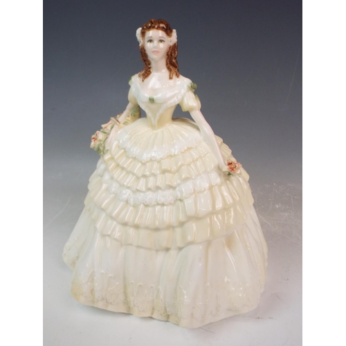 68 - Coalport figurine the four flowers collection 