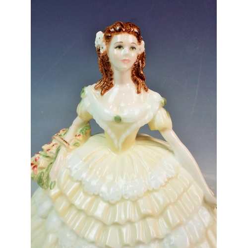 68 - Coalport figurine the four flowers collection 