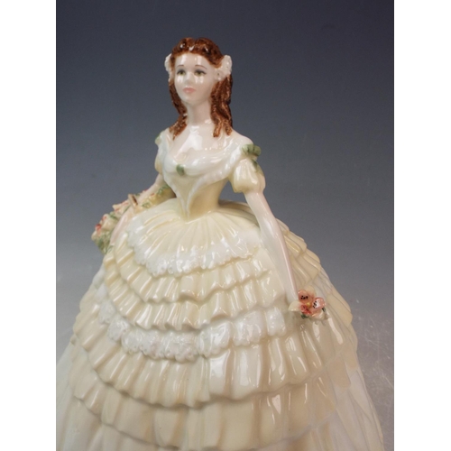 68 - Coalport figurine the four flowers collection 