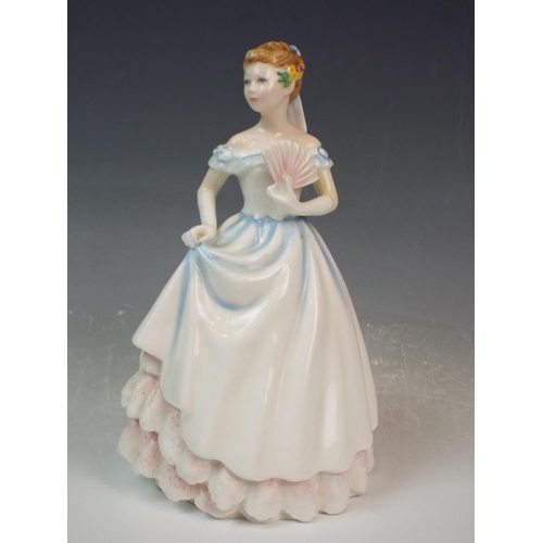 9 - Royal Doulton figurine Claire HN3646 approx 8.5