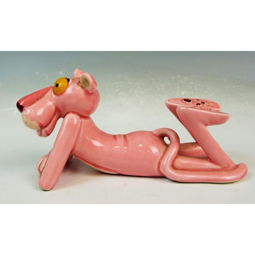 95 - Vintage Pink Panther Figurine by UAC Geoffery.