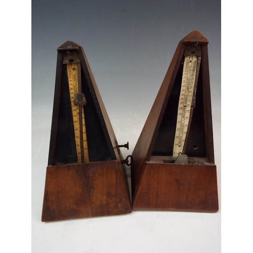 158 - 2 Vintage Metronomes.