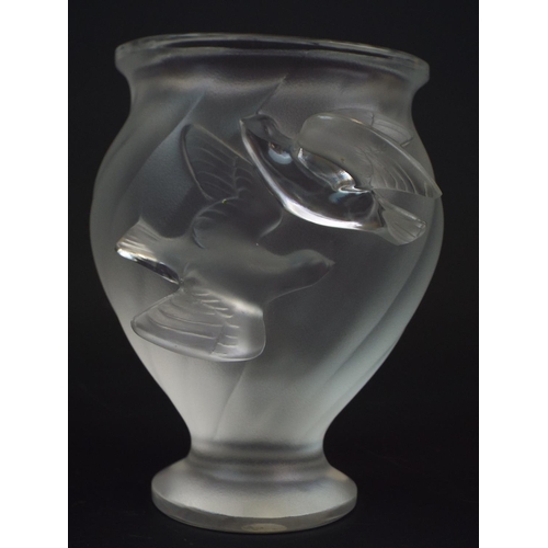 197 - Lalique Rosine Vase 5