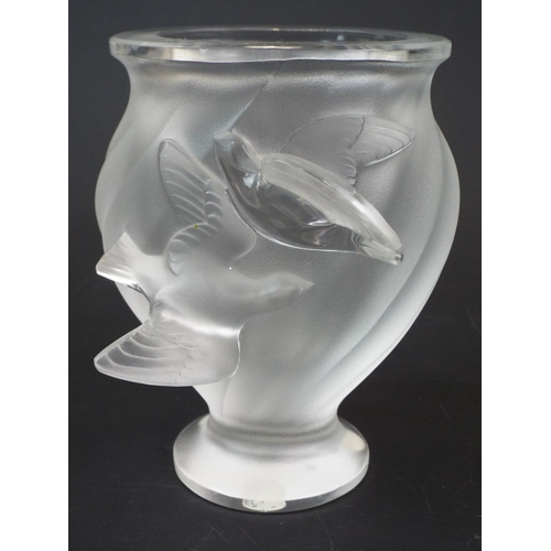 197 - Lalique Rosine Vase 5