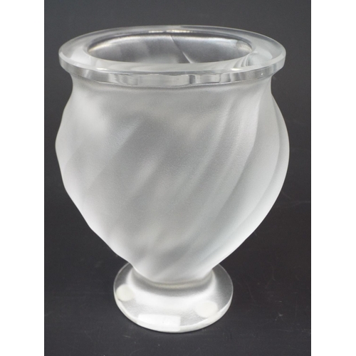 197 - Lalique Rosine Vase 5