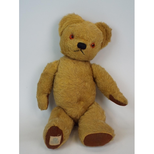 377 - Vintage Chad valley teddy bear.