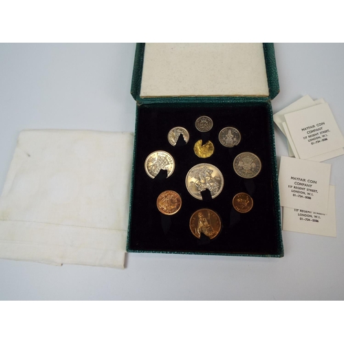 624 - 1951 Festival of Britain Boxed coin set. Complete with collectors sheet and coin packets. See photos... 