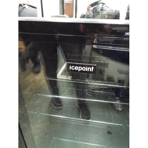 1008 - Icepoint undercounter refrigerator with glass door. See photo