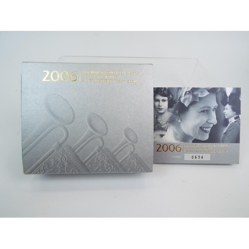 635 - Royal Mint 2006 Silver Piedfort Proof Crown. Ltd Ed 634/5000 Struck to commemorate QE2 80th Birthday... 