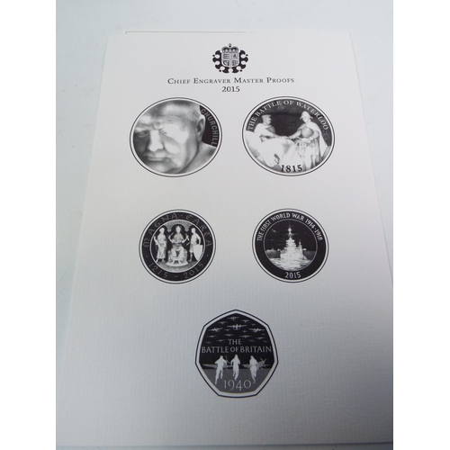 636a - Royal Mint 2015 UK Proof Collectors coin set. Boxed and unused condition. see photos.