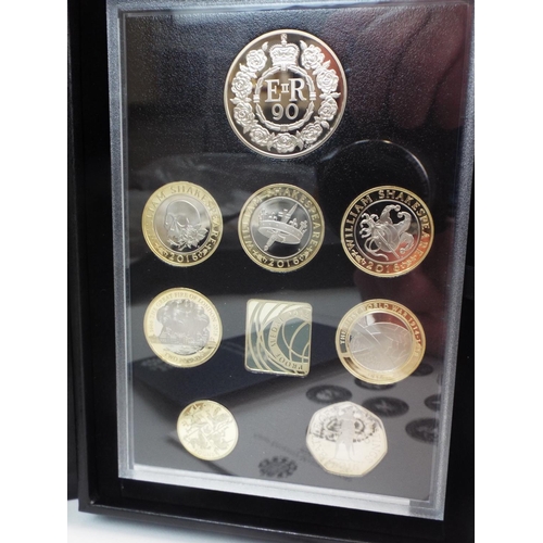 646 - Royal Mint 2016 UK Proof Coin Collection. All cased and in unused condition. See photos.