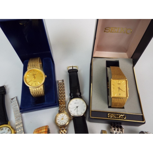 873 - Good Selection of watches including Sekonda & Seiko