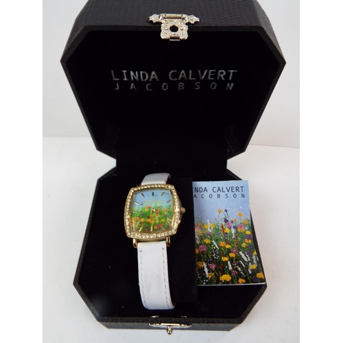 883 - Linda calvert jacobson watch new in box.