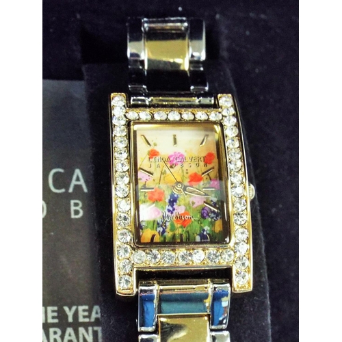 884 - Linda calvert jacobson watch new in box.