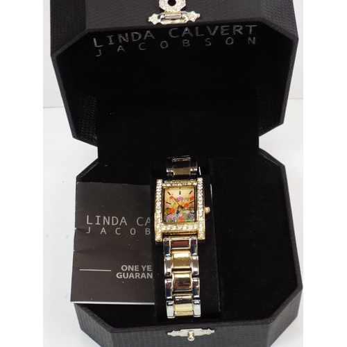 884 - Linda calvert jacobson watch new in box.