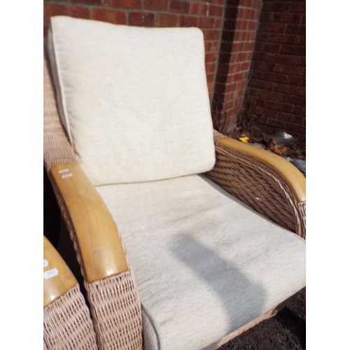 1038 - Two upholstered summerhouse chairs in very good condition. See photos.