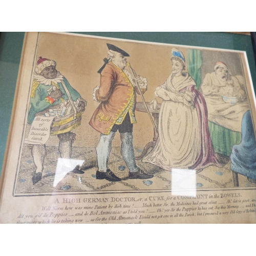 1441 - A Good selection of intereting medical related framed pictures.