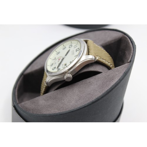 673a - SPARES & REPAIRS     Gents CITIZEN Eco-Drive Military Style WRISTWATCH Light Powered in Original Box... 