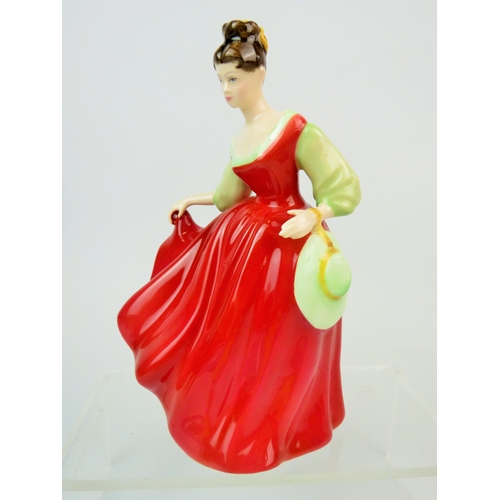 211 - Royal Doulton figurine, 'Fair Lady' HN2832…7.5 inches tall by Peggy Davis. See photos.