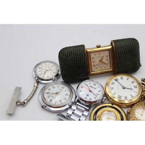 5 - 12 x Vintage Ladies FOB / PENDANT / PURSE WATCHES Hand-Wind WORKING   Assorted Vintage Ladies FOB / ... 