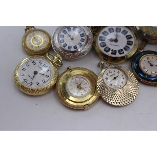 6 - 12 x Vintage Ladies FOB / PENDANT WATCHES Hand-Wind WORKING Inc. Oris Etc.  Assorted Vintage Ladies ... 