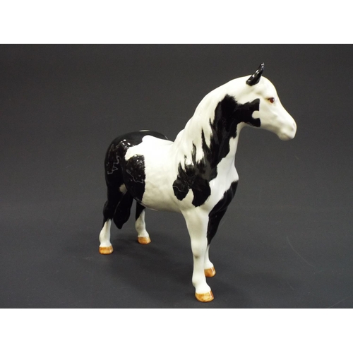 228 - Beswick Pinto pony piebald, Model no 1373.