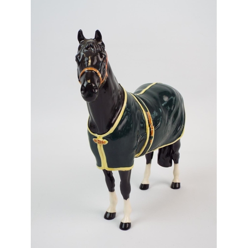 230 - Beswick Champion welsh pony in black BCC 1999 Ltd edition of 580.