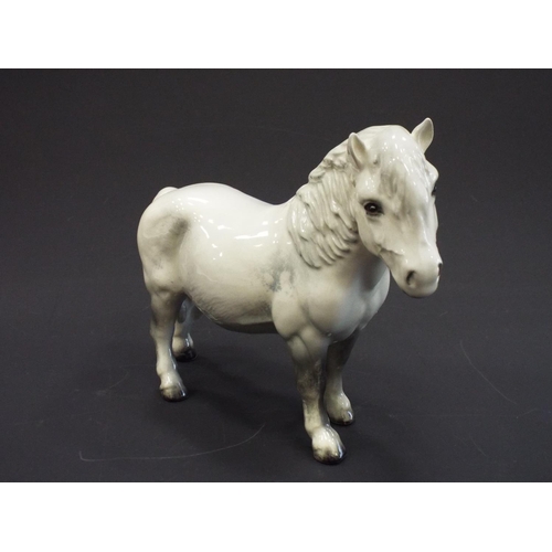 237 - Beswick grey shetland mare, model no 1033.