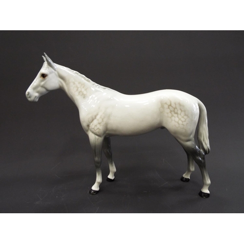 268 - Vintage Beswick dapple grey horse,