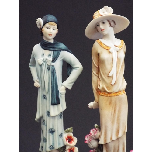 279 - 2 Giuseppe Armani Florence figurines 