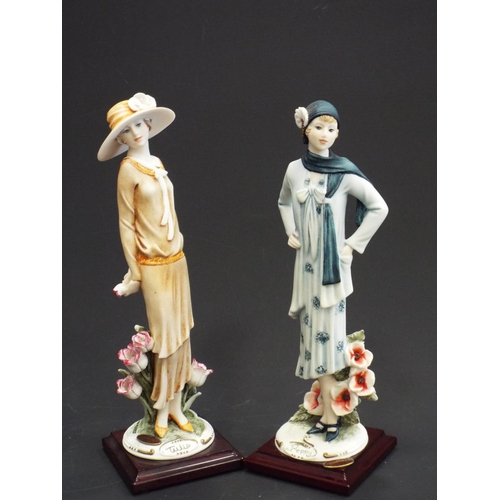 279 - 2 Giuseppe Armani Florence figurines 