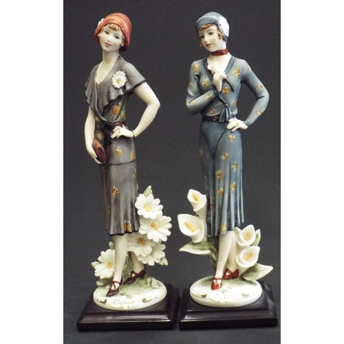 282 - 2 Giuseppe Armani Florence figurines 